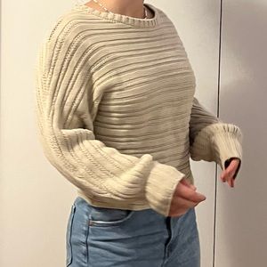 cozy knitted sweater